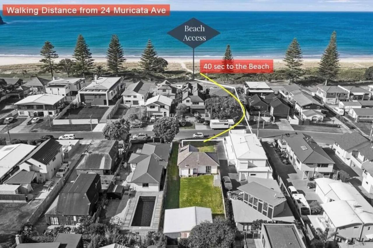 Mount Beach House - 40 Seconds From The Beach Mount Maunganui Bagian luar foto